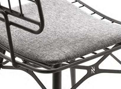 Conjunto de salón sofá en forma de L sofá de metal con cojines sillas mesa de metal