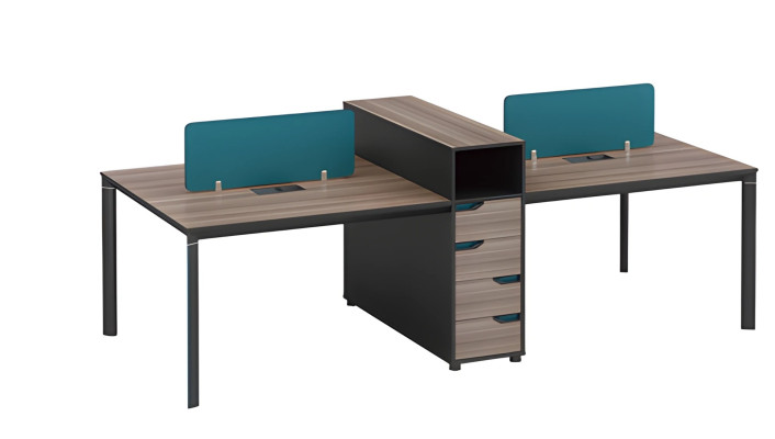 Mesa de oficina grupo equipo mesa común para varias personas