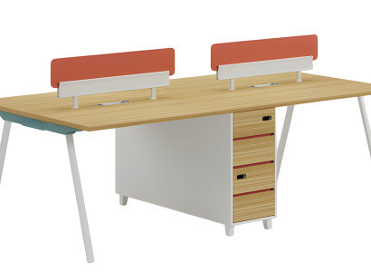 Mesa de oficina equipo de trabajo mesa común para varias personas