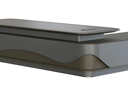 Mesa en ángulo para oficina