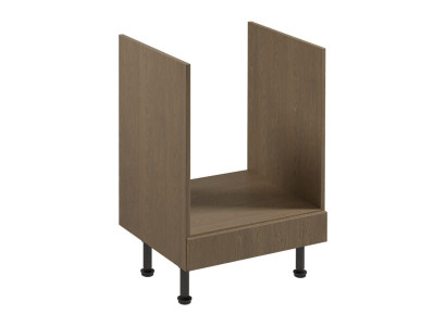 Base modular para armario de cocina con horno