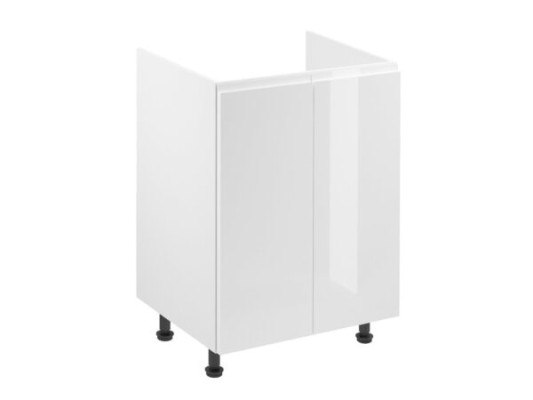 Móvil bajo lavabo en lacado blanco