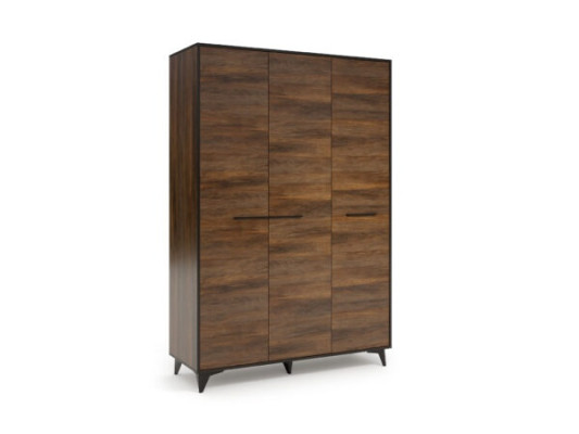 Armario textil con barra para ropa para dormitorio