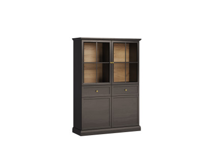 Buffet con vitrina y 2 cajones