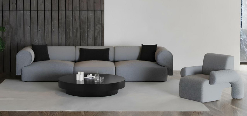 Sofá moderno para un interior acogedor
