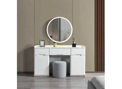 Moderno tocador compacto para dormitorio