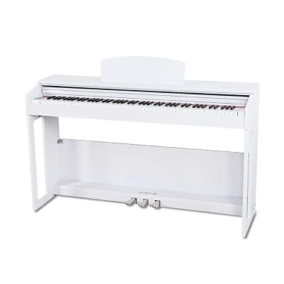 Piano digital para el hogar Teclado digital 138cm Blanco