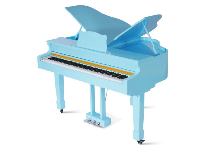 Piano digital brillante azul