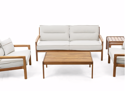 Decora tu jardín con muebles en armonía con la naturaleza