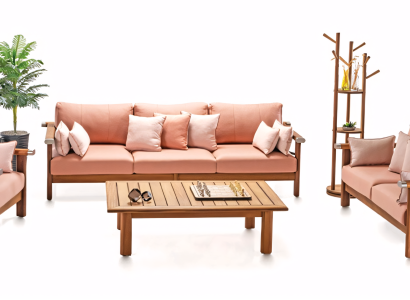 Conjunto de muebles para el jardín Estética y comodidad en cada rincón del jardín