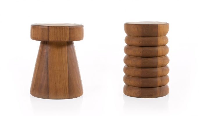 Mesa auxiliar minimalista que crea comodidad