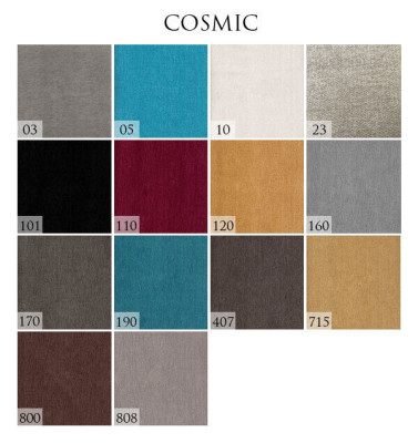 Sofá esquinero de lujo en forma de L Sofás modernos de diseño de tapizado textil para la sala de estar.