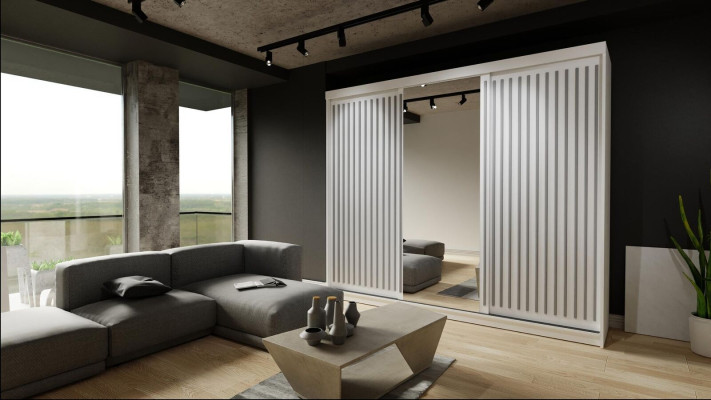Armario Estilo Moderno Armarios Lujo Clásico Armario Dormitorio Madera