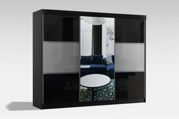 Diseño de armarios brillantes Muebles Armarios Modernos Armario Multifuncional