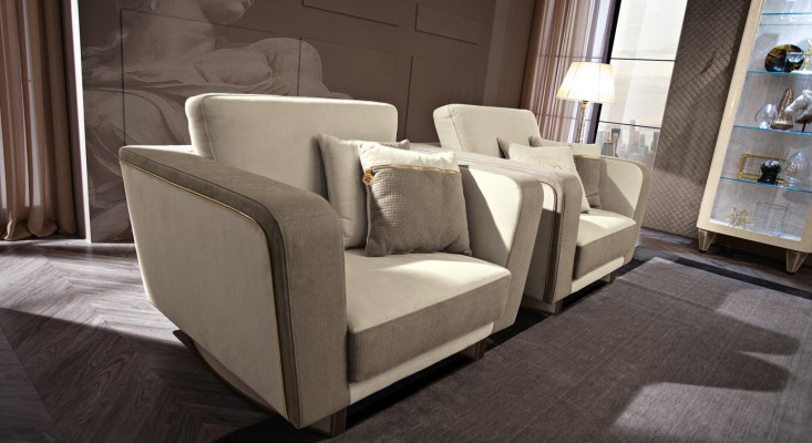 Diseño Lounge Club Relax Sillón Silla Tapizado Cuero Textil Madera Tela