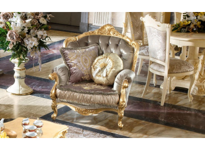 Muebles Sillas New Art Decó Diseño Sillón Textil Sala de estar Salón Diseño de lujo