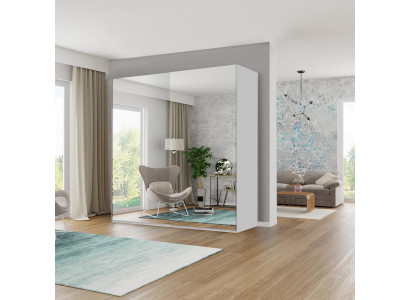 Armario espejo Armarios madera Dormitorio Armario corredera Armario