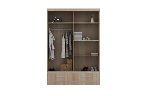Estanterías multiusos de 150 cm, armario de almacenamiento, estantería, guardarropa, nuevo.