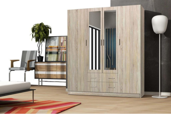 Armario Estilo Moderno Armarios Lujo Clásico Armario Dormitorio Madera