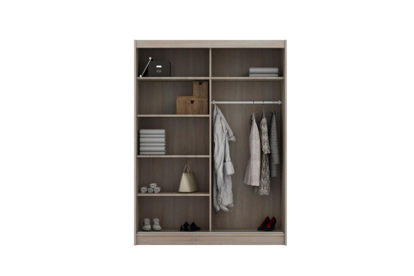 Armario Armario alto Moderno Beige Madera Armarios Dormitorio Nuevo