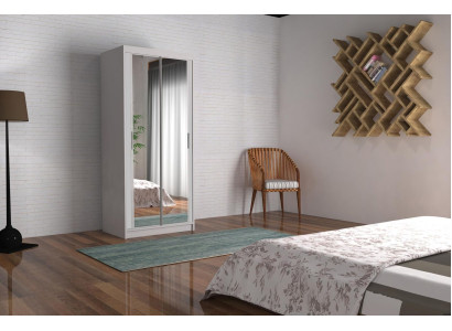 Armario multiusos con estantes para dormitorio de 90 cm, armarios de estantes de madera.