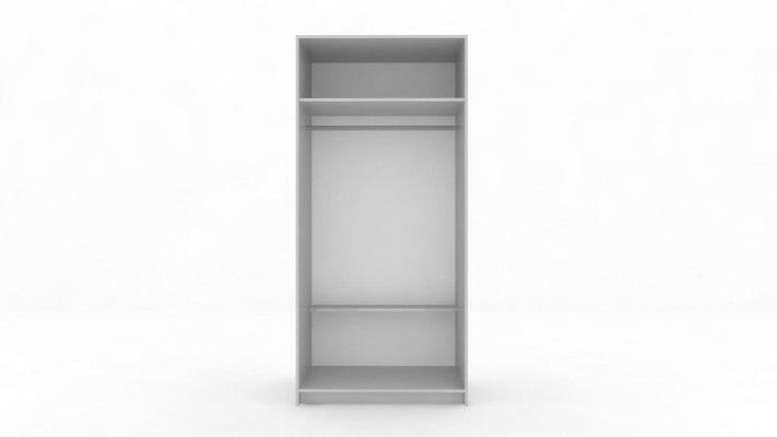 Armario multiusos con estantes para dormitorio de 90 cm, armarios de estantes de madera.
