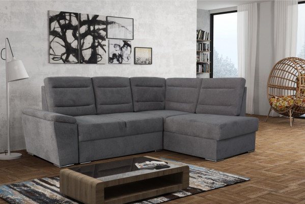 Sofá cama Relax Asiento Muebles Paisaje de vida Sofá Sofá Sofá en forma de L Acolchado Nuevo