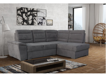 Sofá cama Relax Asiento Muebles Paisaje de vida Sofá Sofá Sofá en forma de L Acolchado Nuevo