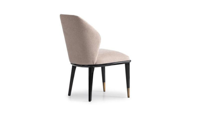 Conjunto de comedor de lujo, esquina de comedor, mesa y sillas en beige de madera, juego de 9 piezas.