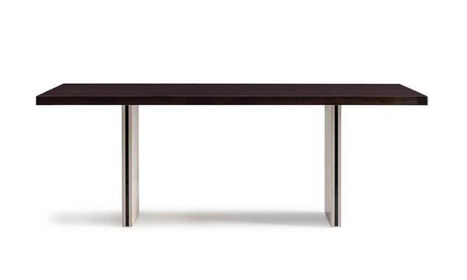 Mesa de comedor Mesa de comedor Mesa Madera Marrón Comedor Rincón de comedor Muebles