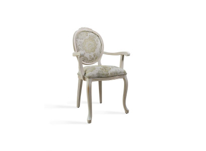 Silla de comedor clásica con brazos de diseñador Nuevo mueble