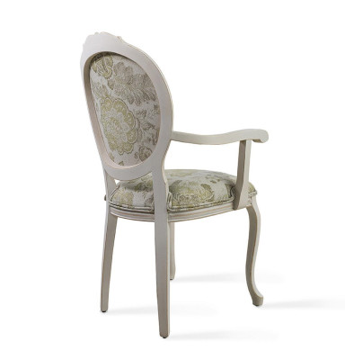 Silla de comedor clásica con brazos de diseñador Nuevo mueble