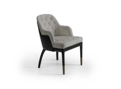 Silla con reposabrazos, muebles de diseño de lujo, comedor nuevo mobiliario.