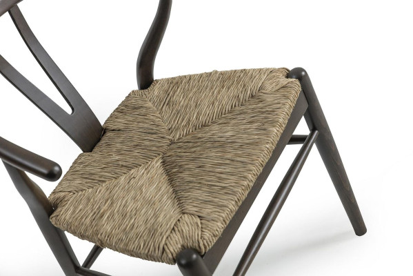 Marrón Silla Muebles Asiento Diseño Moderno Comedor Decoración Tapizado Nuevo