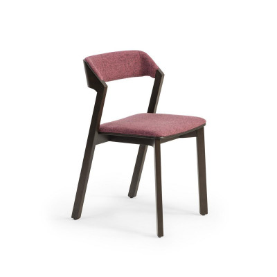 Silla marrón moderna de comedor de lujo diseño de muebles tapizados nuevos
