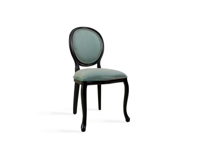 Clásica silla verde para comedor, mobiliario nuevo de lujo, silla de madera.