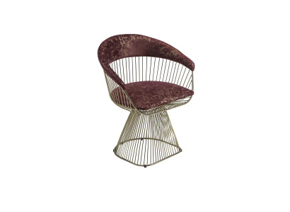 Silla con apoyabrazos Diseñador Moderno Muebles de lujo Silla con apoyabrazos Sillón tapizado