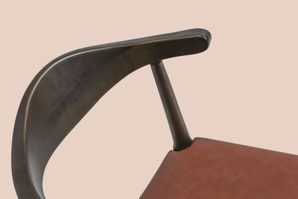 Silla Asiento Acolchado Comedor Mobiliario Sillas Madera Moderno Nuevo Muebles