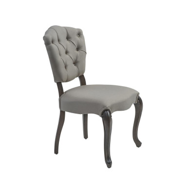 Diseño de silla tapizada de lujo, amueblado de sillas, asiento de comedor de madera de diseño