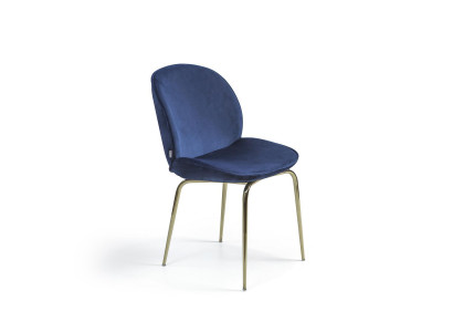 Silla de diseño de comedor azul lujo sillas nuevas muebles