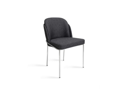 Silla de lujo negra para comedor, muebles nuevos, sillas de diseñador, decoración.