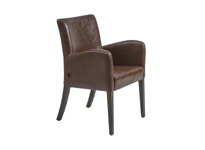 Diseño de silla de salón comedor silla tapizada con reposabrazos sillón nuevo