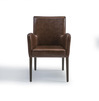 Diseño de silla de salón comedor silla tapizada con reposabrazos sillón nuevo