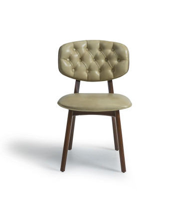 Diseño moderno de silla Chestorfield para comedor, nuevo, mueble de lujo.