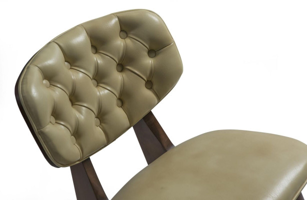 Diseño moderno de silla Chestorfield para comedor, nuevo, mueble de lujo.