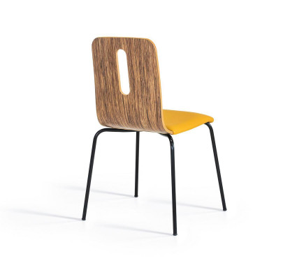 Silla Amarilla Diseño Moderno Muebles Decoración Sillas de Comedor de Lujo Nuevas