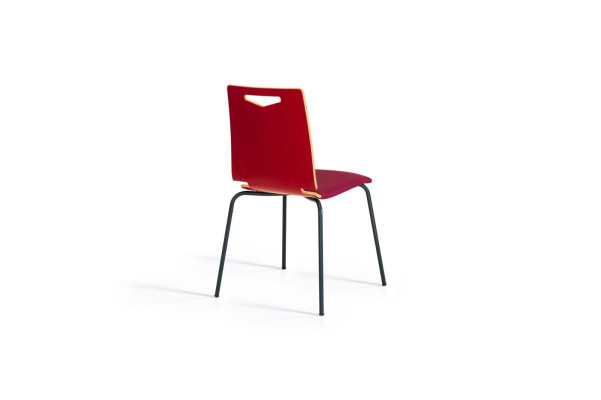 Silla roja moderna de lujo para el comedor con sillas nuevas de muebles para el comedor.