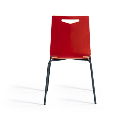 Silla roja moderna de lujo para el comedor con sillas nuevas de muebles para el comedor.