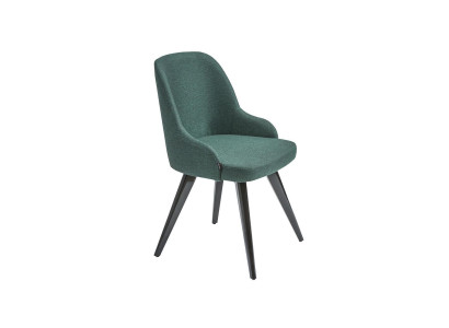 Silla de diseñador moderno para el comedor de lujo, nueva silla con asiento acolchado.
