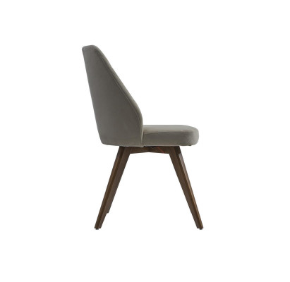 Moderna silla gris de lujo muebles de comedor nuevo diseño estilo decoración.